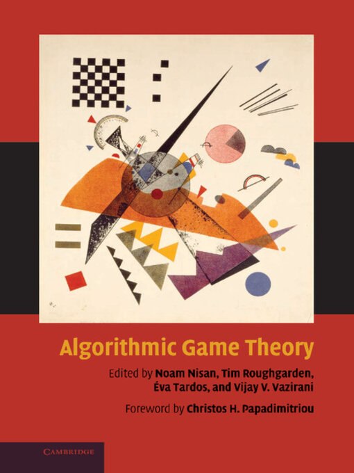 Title details for Algorithmic Game Theory by Noam Nisan - Wait list